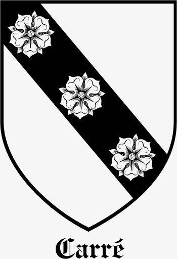 CARRE family crest