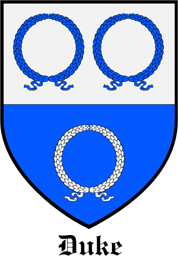 DUKE family crest