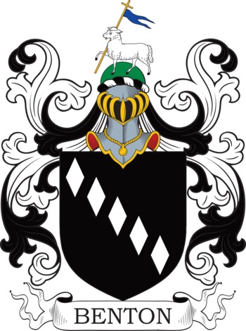 BENTON family crest