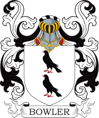 BOWLER family crest