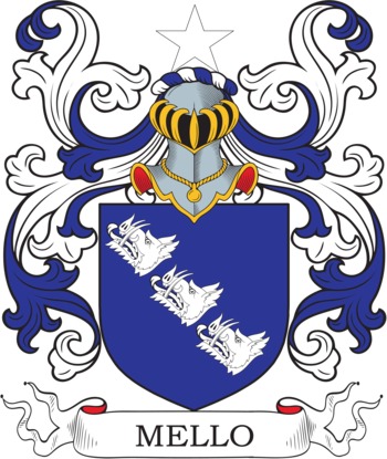 MELLO family crest