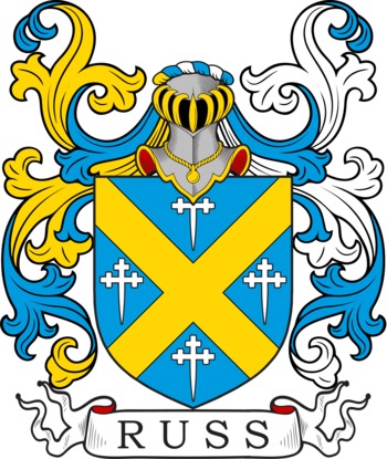 RUSS family crest