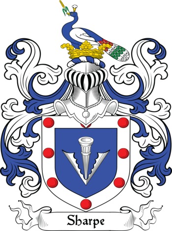 SHARPE family crest