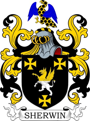 SHERWIN family crest