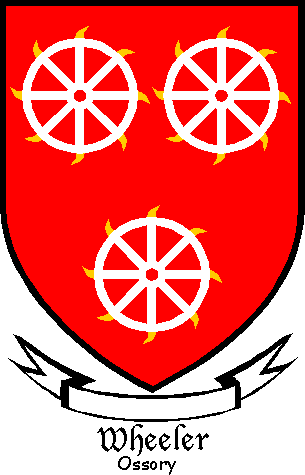 WHEELER family crest